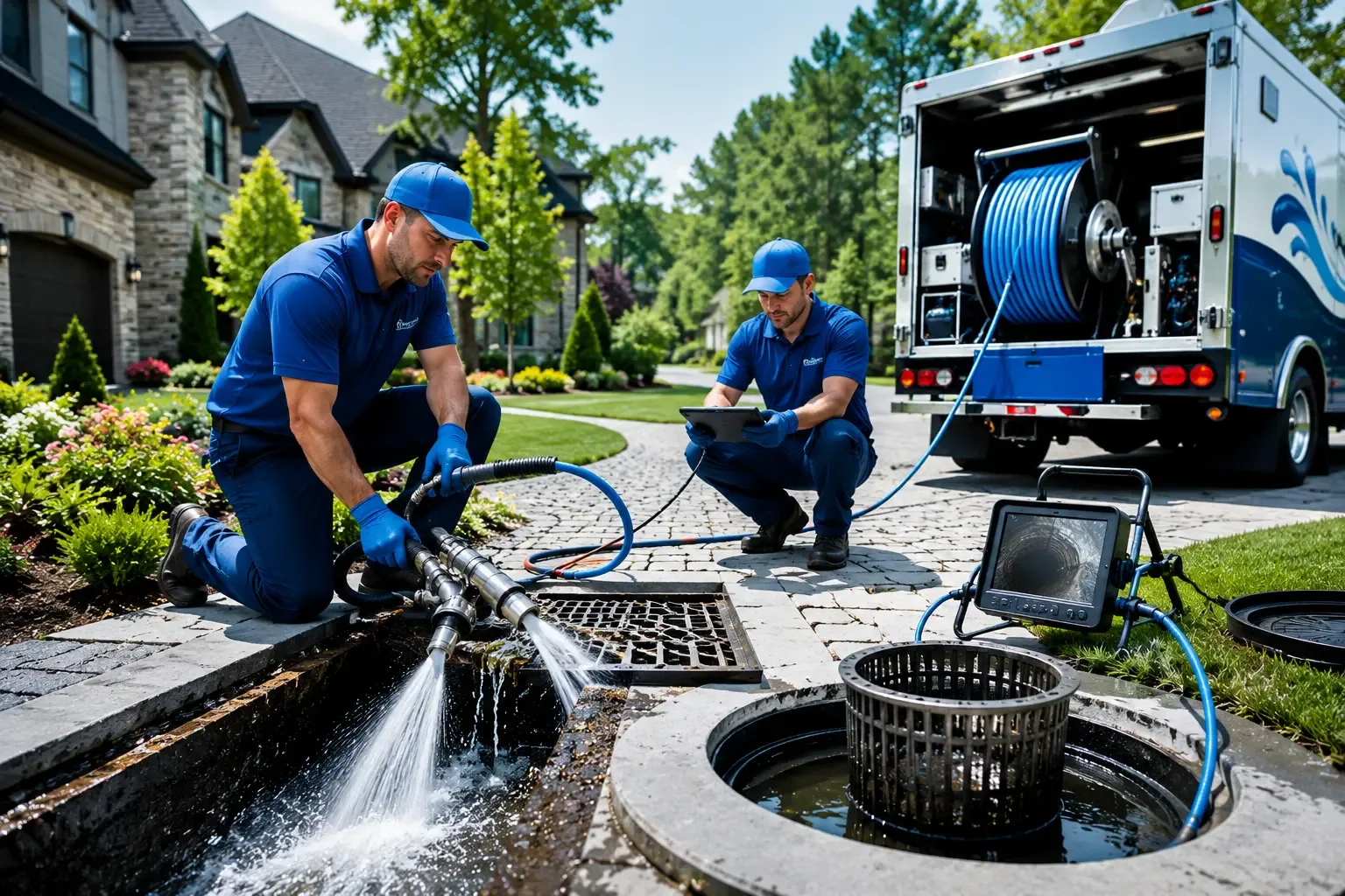 Local outdoor drain cleaning professionals in Easton, MO