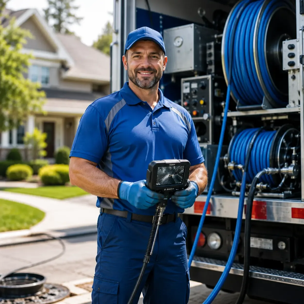 Local outdoor drain cleaning specialists in Easton, MO